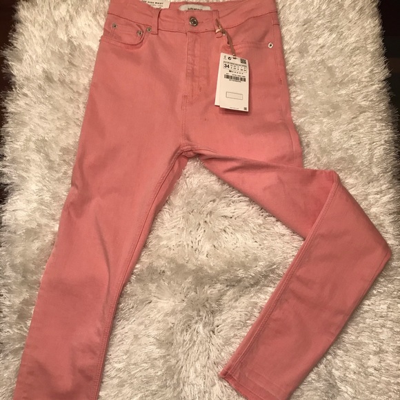 🛑 SOLD 🛑 Zara High waist Skinny  Denim - Picture 1 of 4